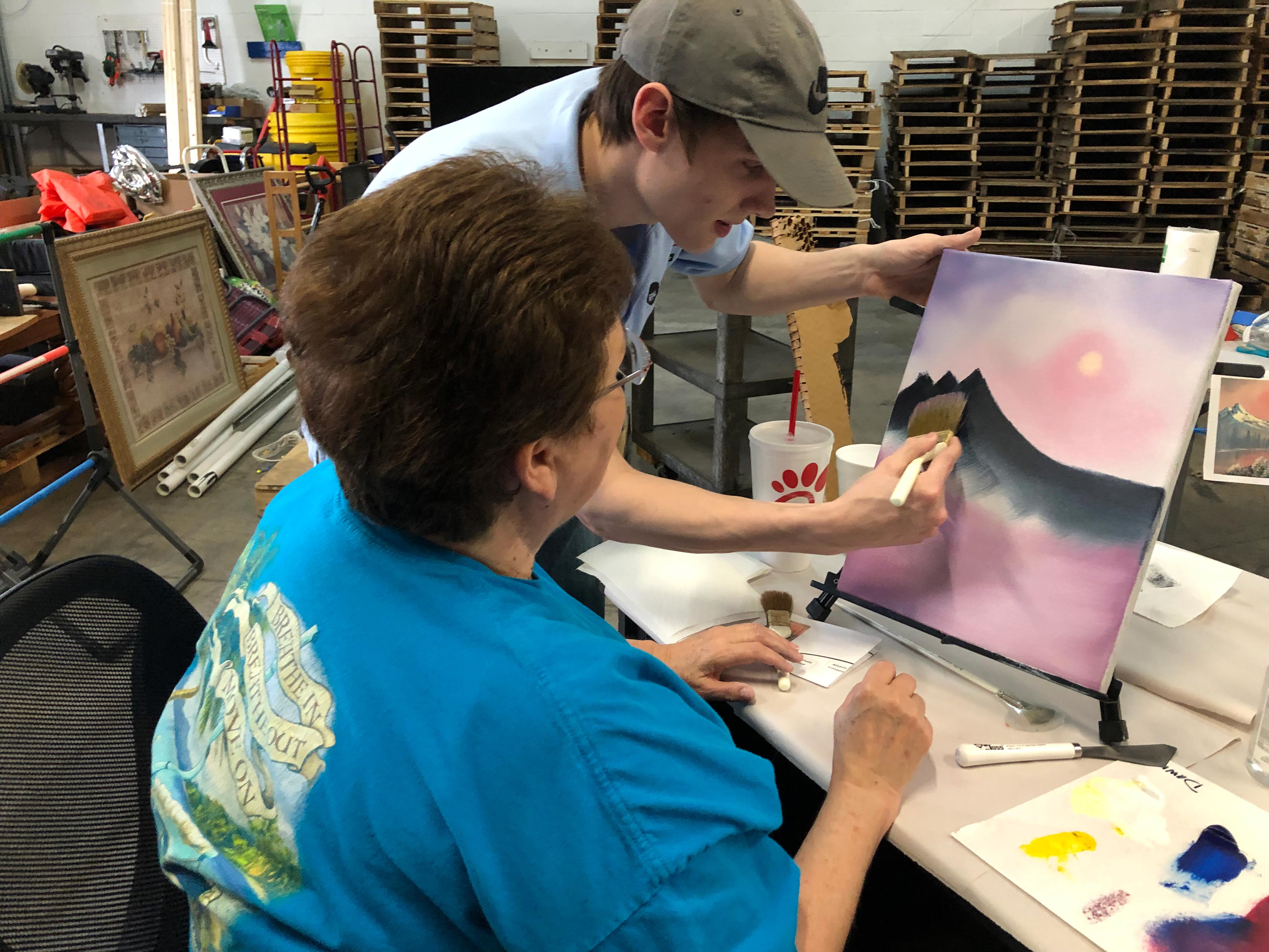 Paint Like Bob Ross!