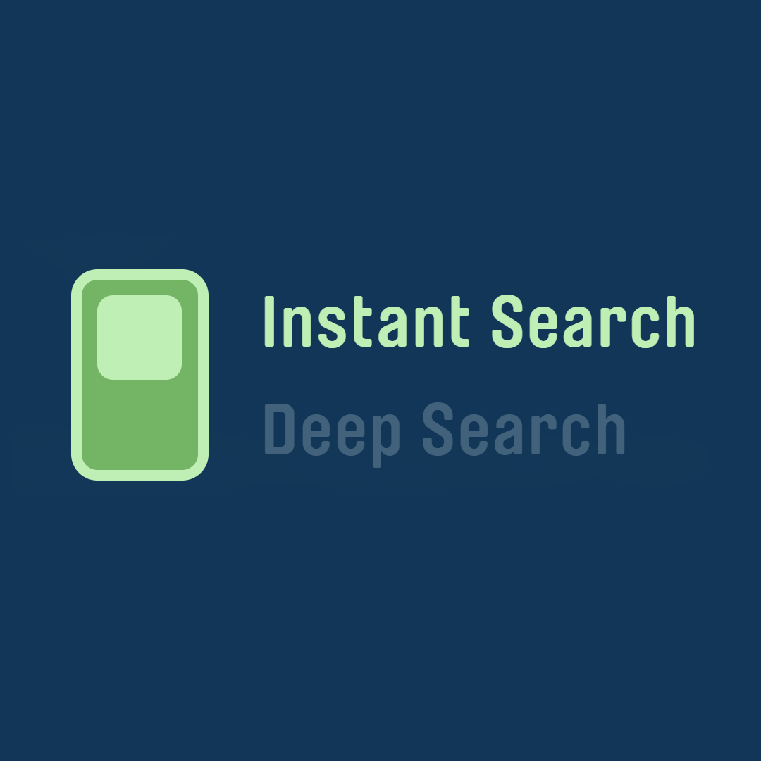 Search Toggle Interface used in Search Products
